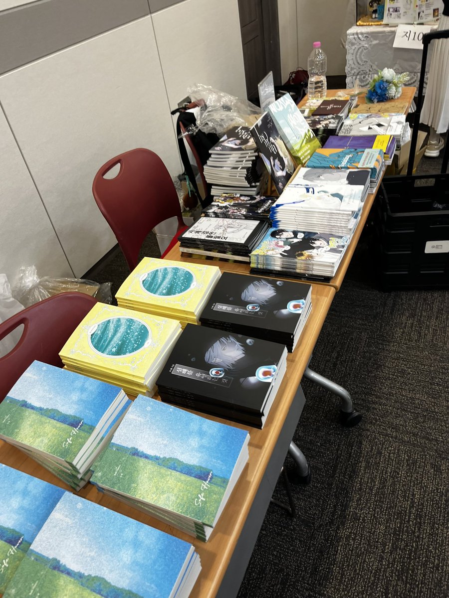 이게바로 원고왕 2관왕 부스러보유 파판문고 부스의 위광입니다
총 19종이었습니다.
감사합니다.