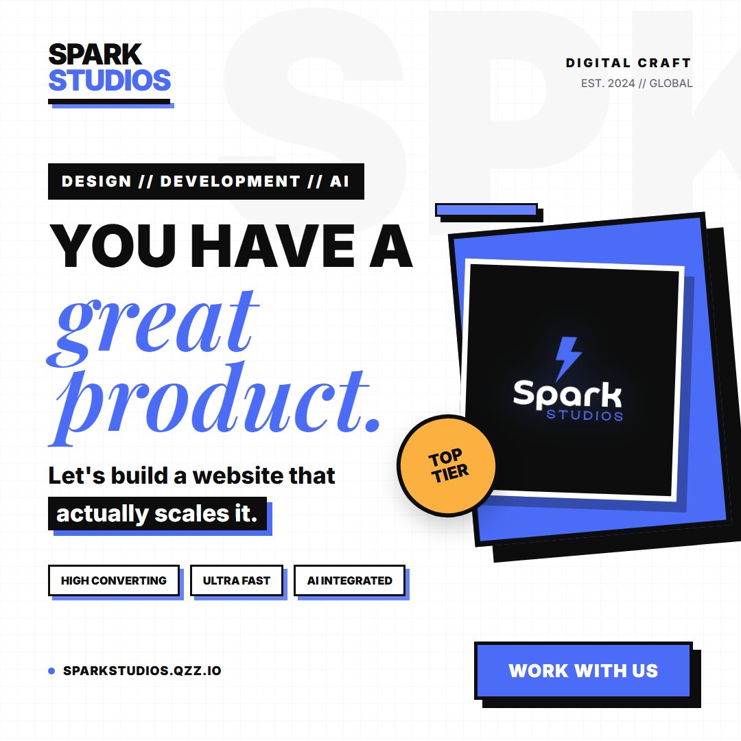 Spark Studios tweet media