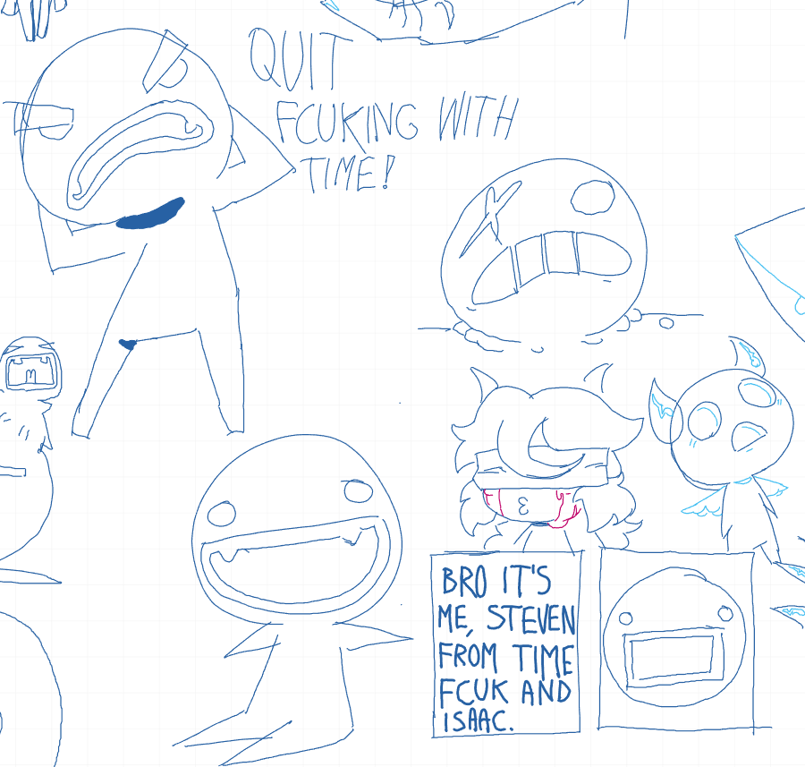 Rofel132_'s tweet photo. whiteboard stuff i did today #mewgenicsfanart #thebindingofisaac https://t.co/59MxvNzo6g
