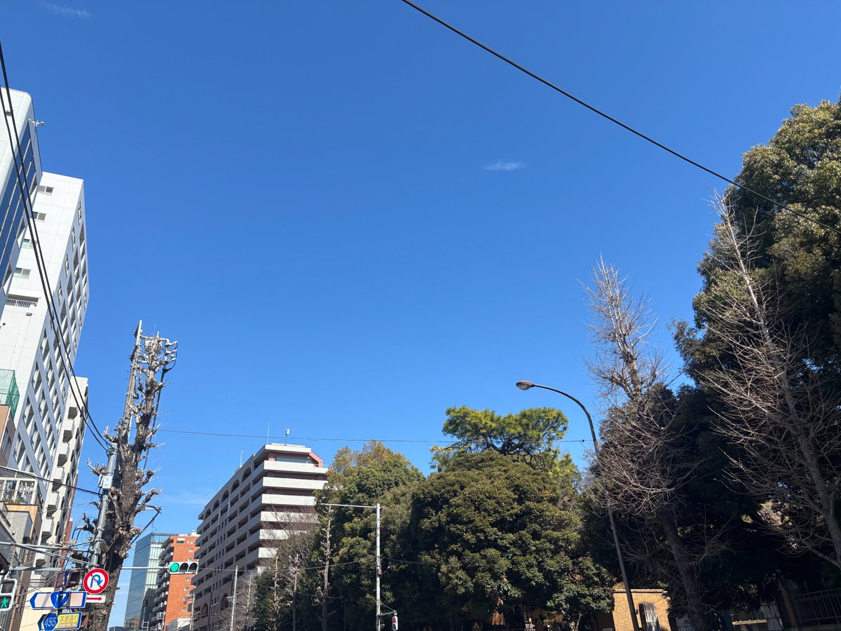 おはようございます✨
今の #文京区 西片の天気は晴れ☀気温は13℃

今日は #靴の日 運動するにはちょうど良い気温になってきましたね😁

皆さま、良い週末を😁

#今日は何の日
#イマソラ
#公式企業が地元の天気を言い合う