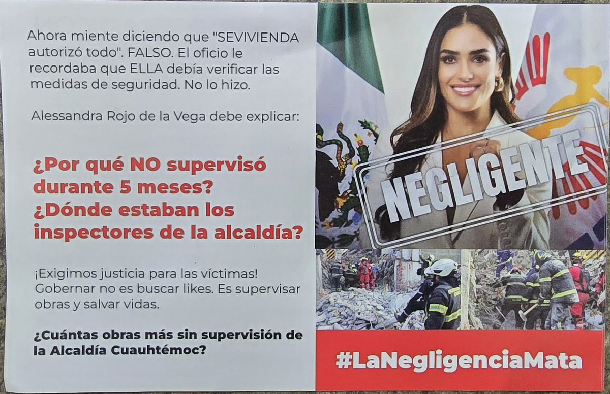 Den_Ciud's tweet photo. @AlessandraRdlv ahoranos vienen a dar volantes, quien los habra mandado a hacer? Puro gasto innecesario https://t.co/8jPmW5oH5y