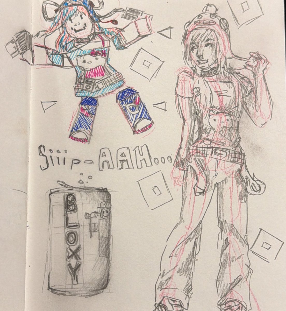 sketch_n0te's tweet photo. neweee sketchbooook christened w roblox https://t.co/YiB8V0VdjR