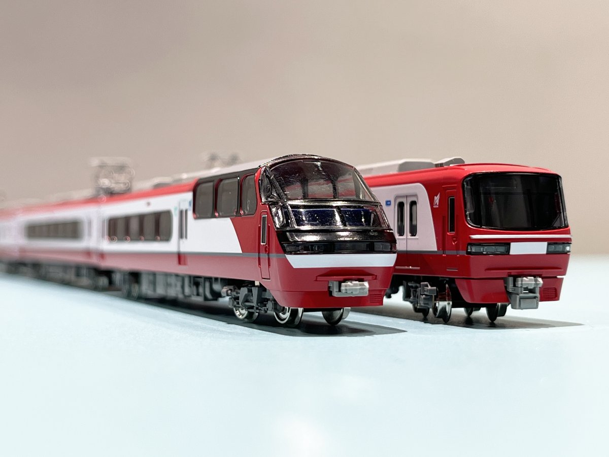 名鉄1200系リニューアル車A・B各編成および1800系新塗装各種はただいま