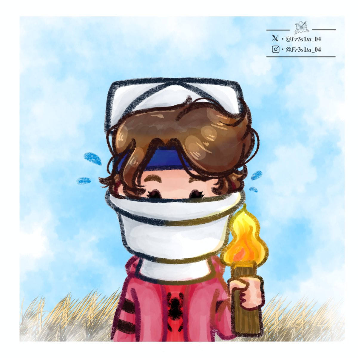 fr3s1ta_04's tweet photo. Ta bueno el accesorio 🚽

#Roierfanart #QSMP2 https://t.co/il9pltzCoo