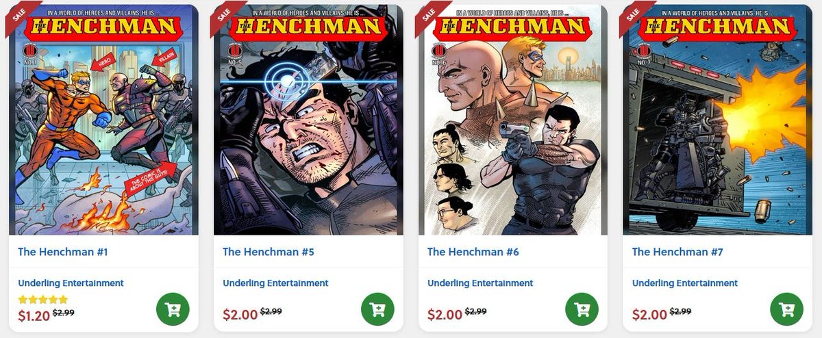 EnterUnderling's tweet photo. MARCH MADNESS!!!

All our comics are on sale @DriveThruComics

https://t.co/hNYty0X19A https://t.co/egFj25vj6t