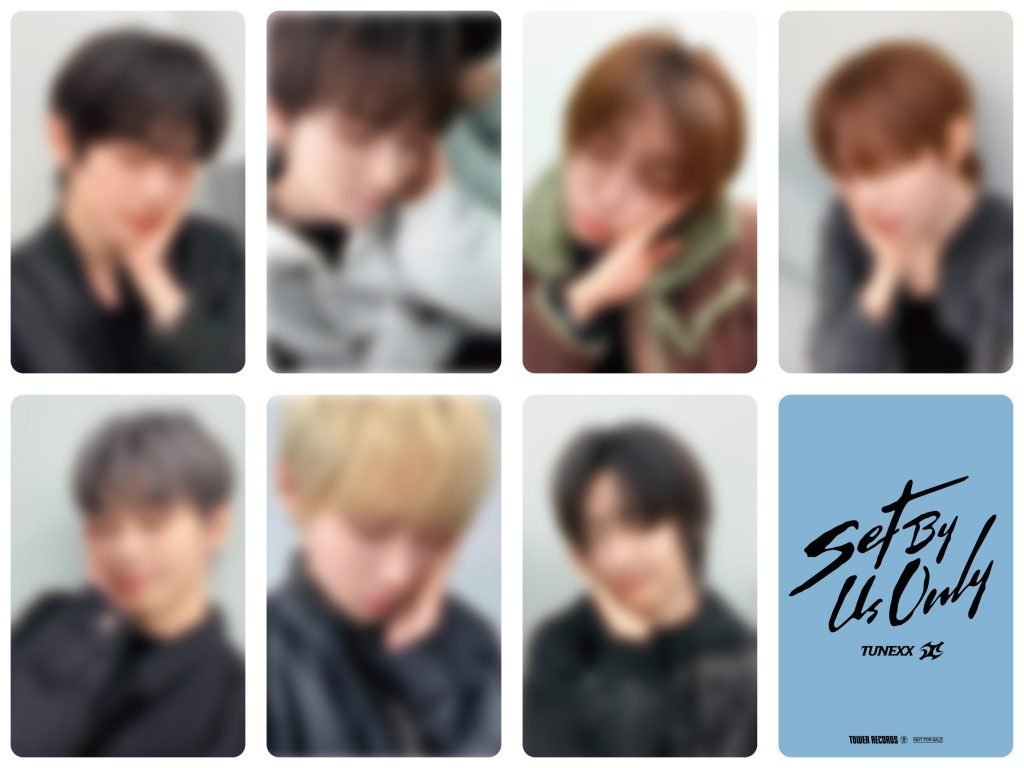タワ渋kpop】 ／ #TUNEXX『SET BY US ONLY』 5Fにて展開中