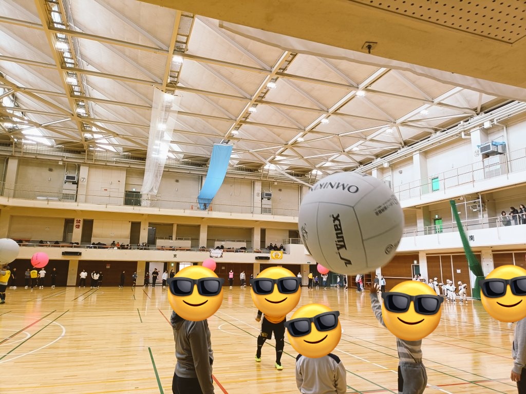 hodilabo's tweet photo. 今日は、キンボールというスポーツ体験 https://t.co/xZcIX2DsNZ
