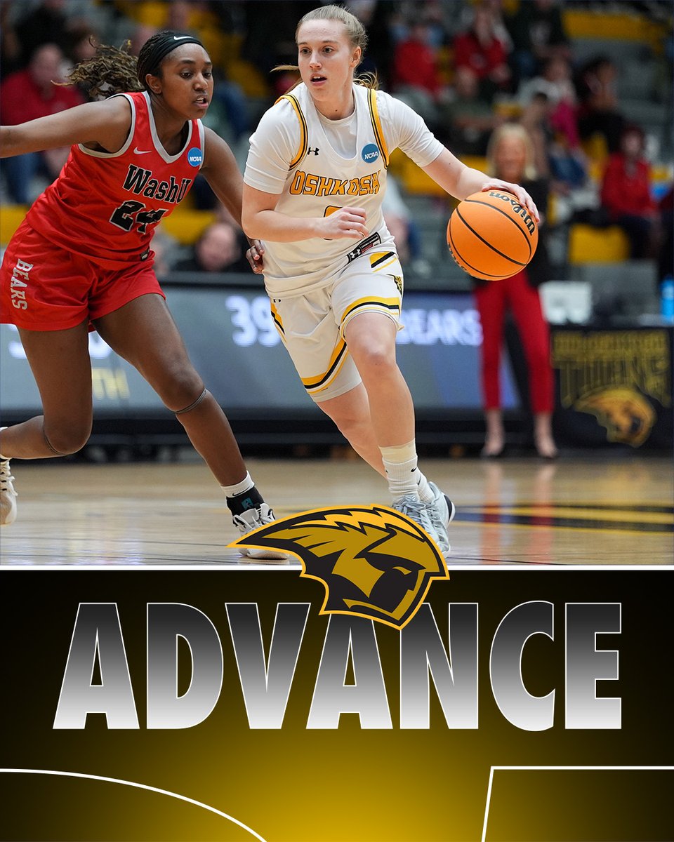 wiacsports's tweet photo. #WIACBBALL | @UWOshkoshTitans is heading to the Final Four of the 2026 NCAA Division III Women's Basketball Championship!

#ExcellenceInAction
#d3hoops https://t.co/xjAFd7GPoE