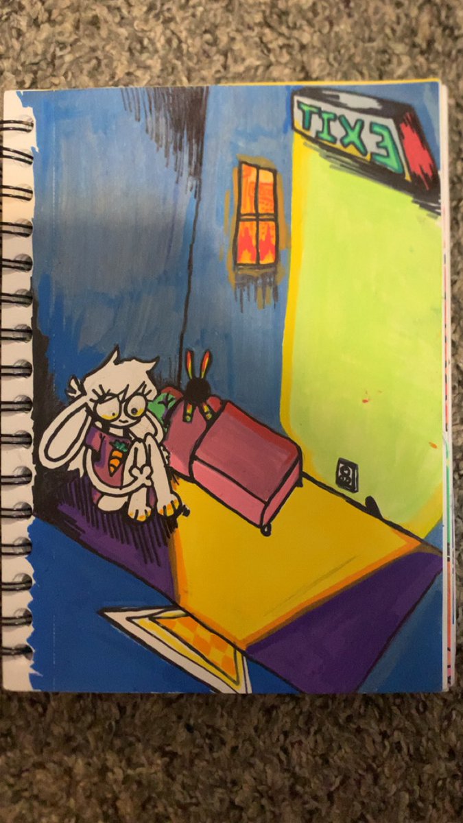 It’s so empty in my room.. #art #furry #fursona