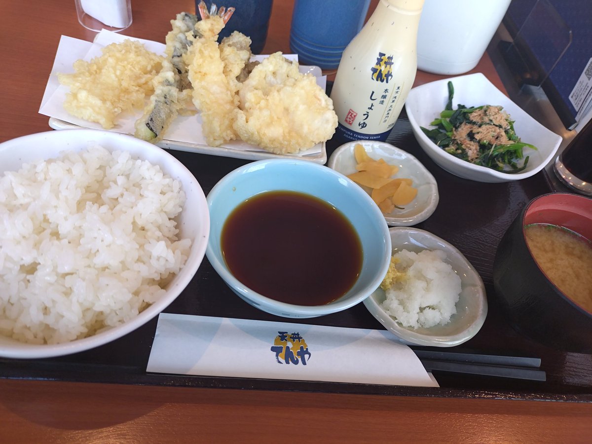 恒例のてんや(･∀･)