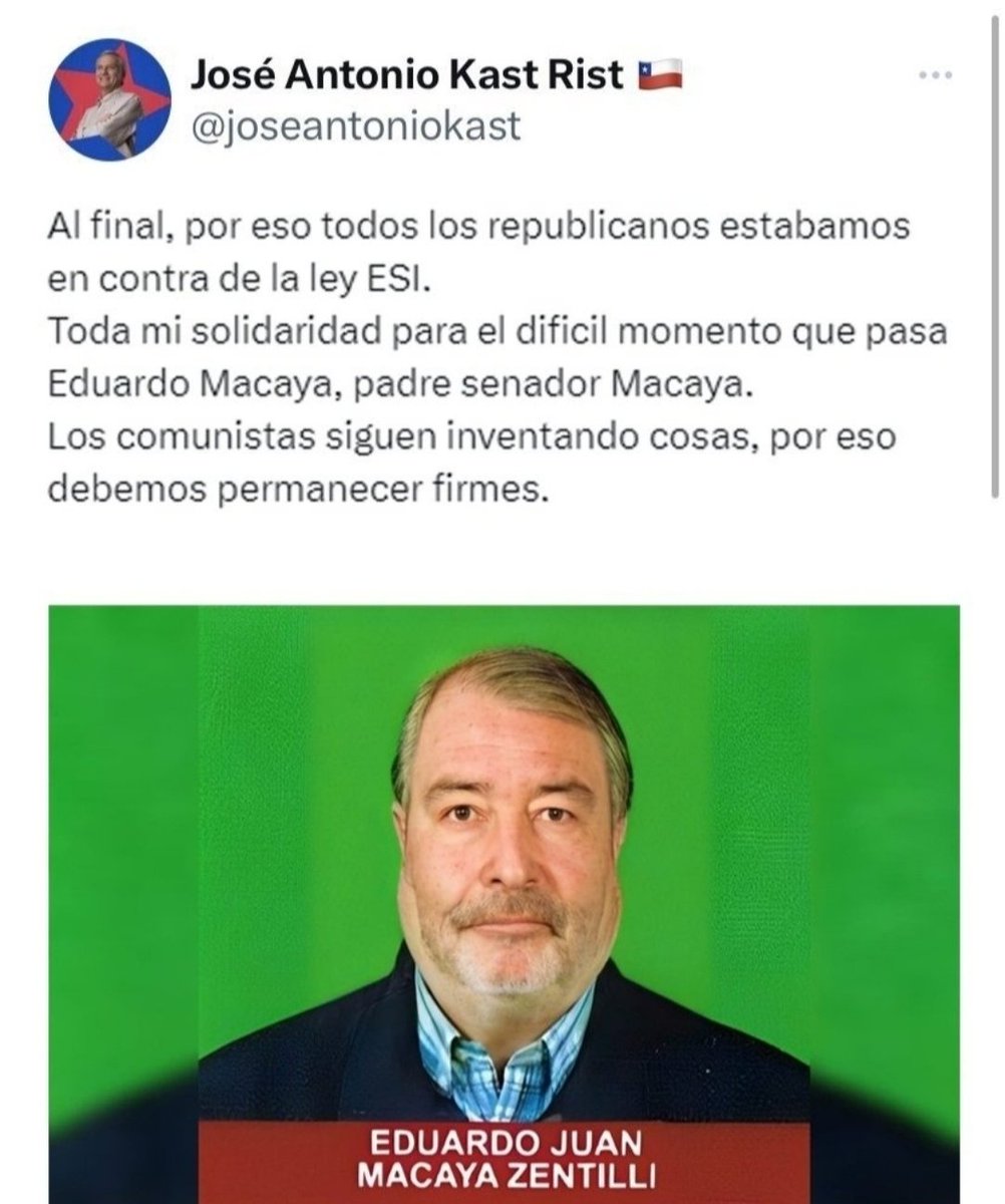 Pregunta seria... Por qué en todos los casos de Pedofilia y Abuso de Menores Kast está involucrado...? 🤔