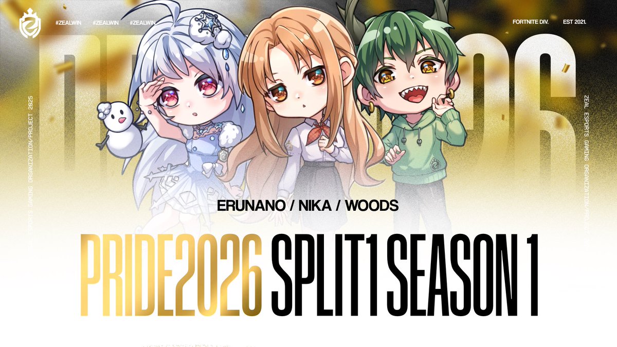 ZEAL ESPORTS tweet media