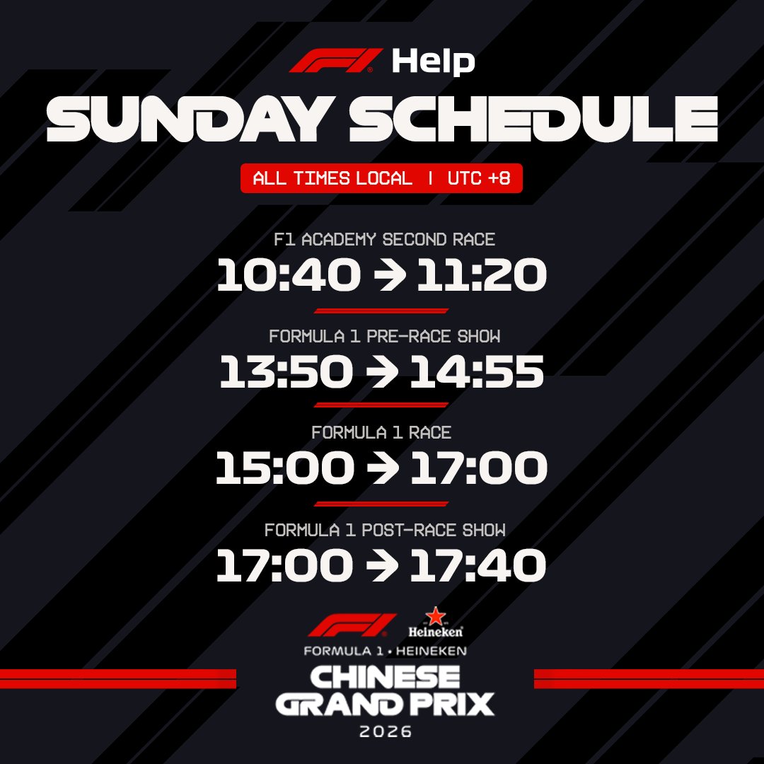 The Official F1® Help Channel tweet media