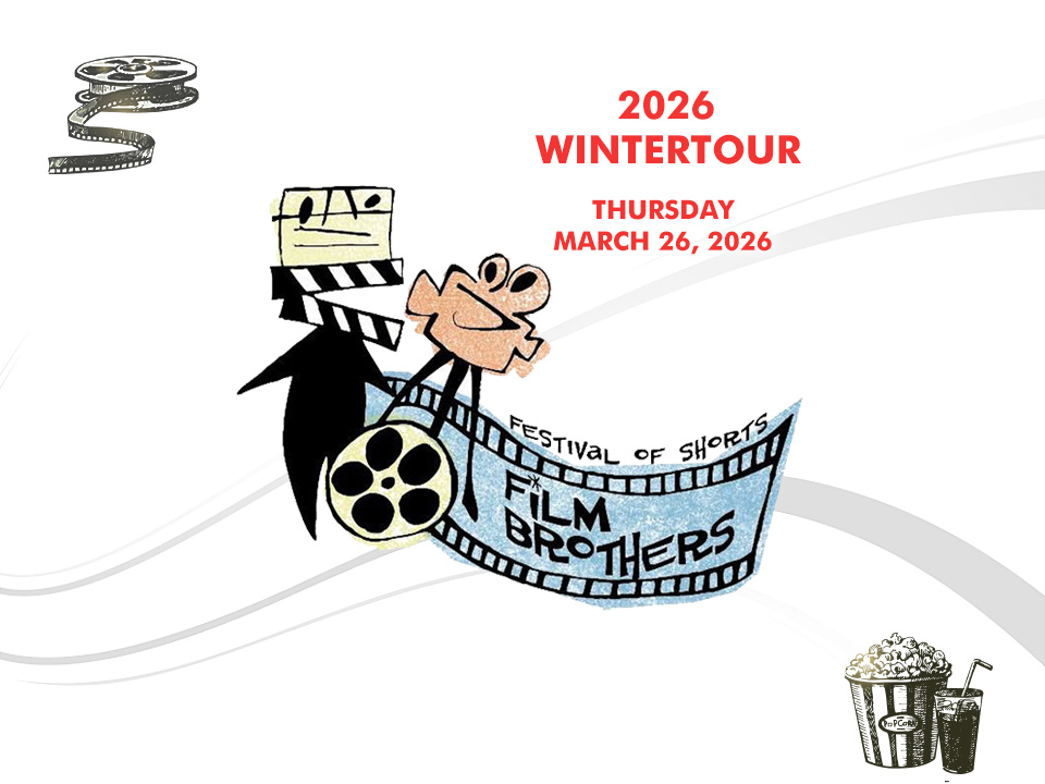 The Film Brothers is bringing back winter seasons of the Festival of Shorts! Now you can have Shorts two times a year!
WinterTour: Thursday March 26th, 2026 @ 7:00pm
filmbrothers.com/film-brothers-…