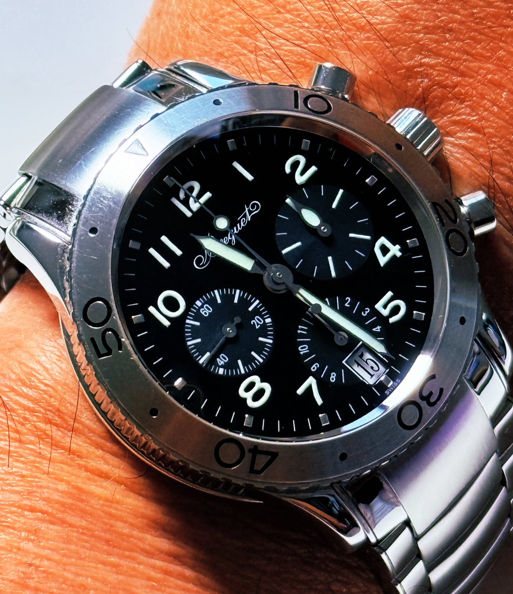 syualbireo's tweet image. 本日の相棒

#ブレゲ  #トランスアトランティック 
#typexx #3820st #breguet