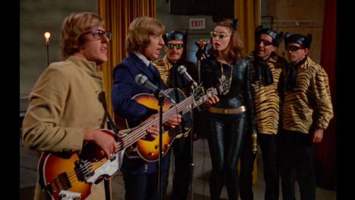 Chad &amp; Jeremy guested on as many shows as they possibly could. They seemed to get a kick out of it. #MeTVBatman