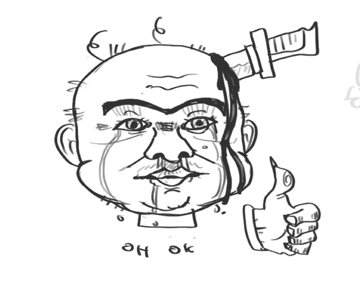 i felt really angry today so i drew this thing to take my anger out on 
#healthycopingmethods #iamaokay