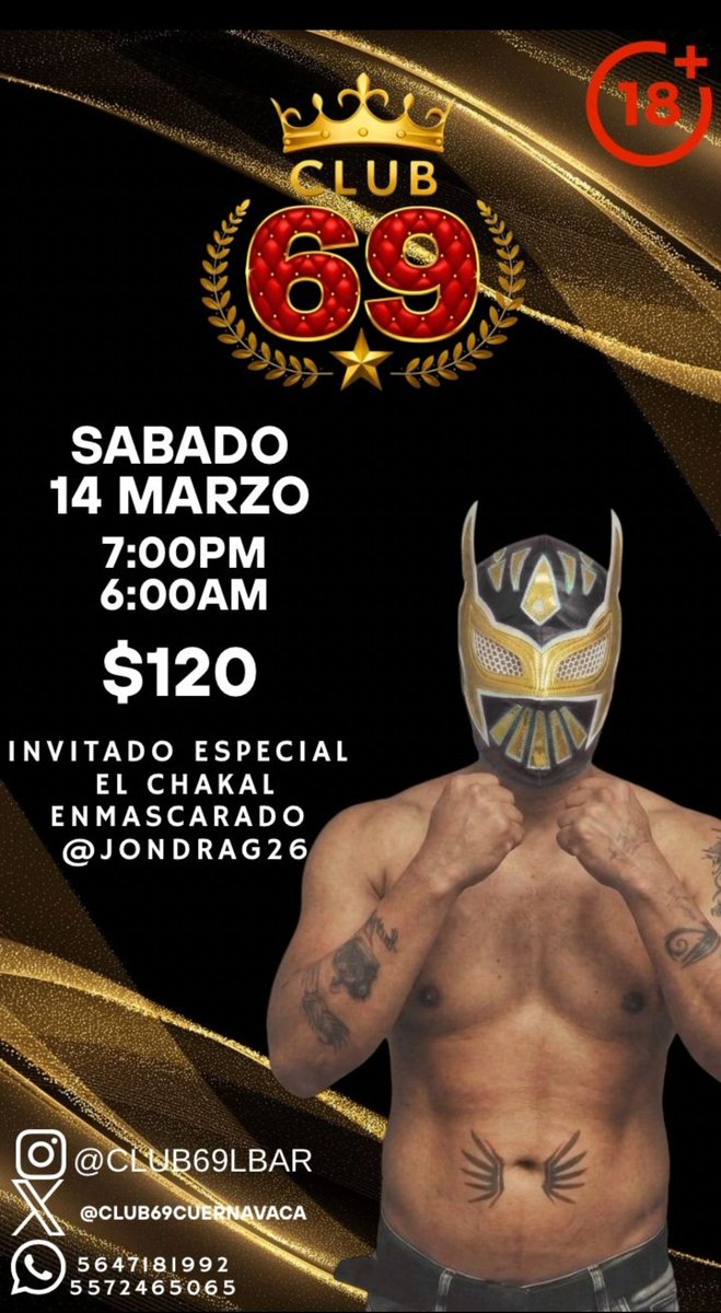 Club69Cuerna's tweet photo. Hoy toda la noche ¿Te lo vas a perder? 🔥🍆 https://t.co/7kWRYglwy9