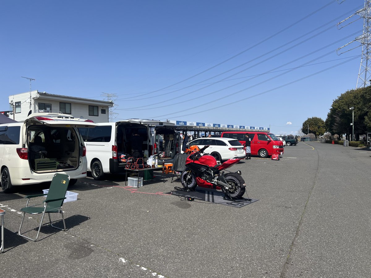暖かくなってまいりました！
グッドサンデーレーサーズ！