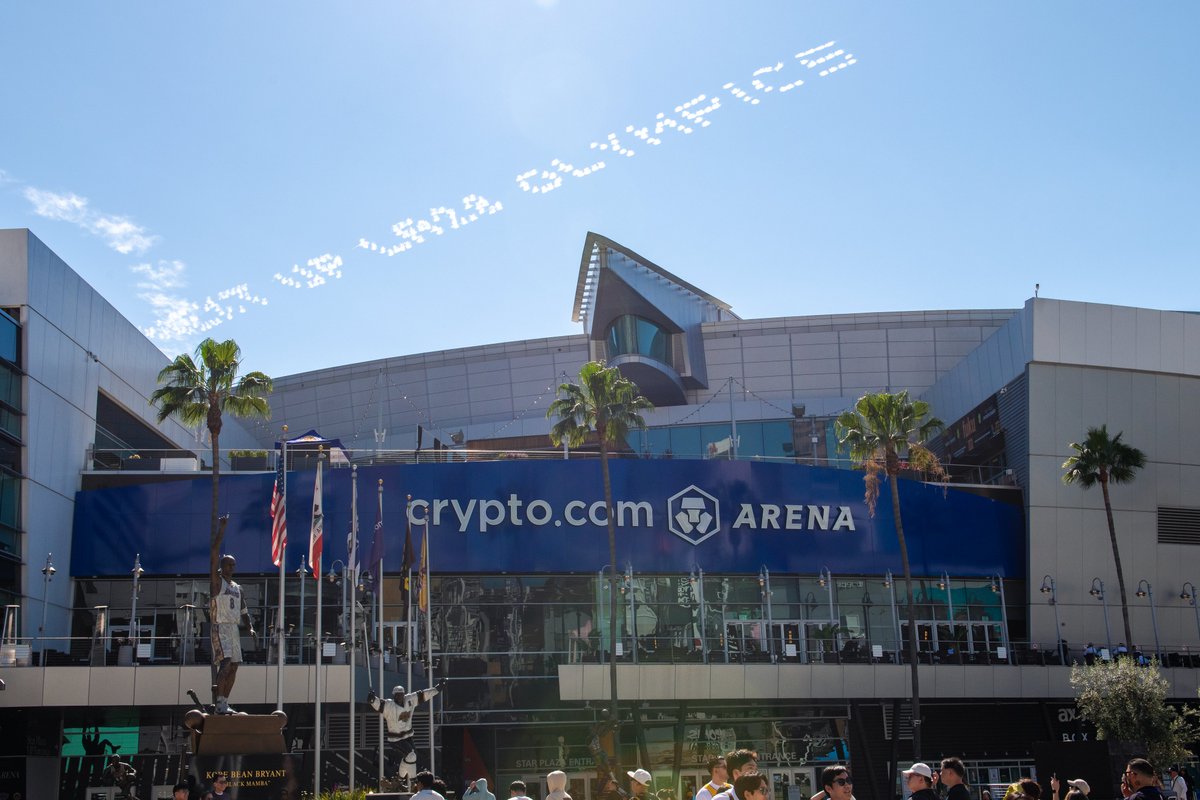 Crypto.com Arena tweet media