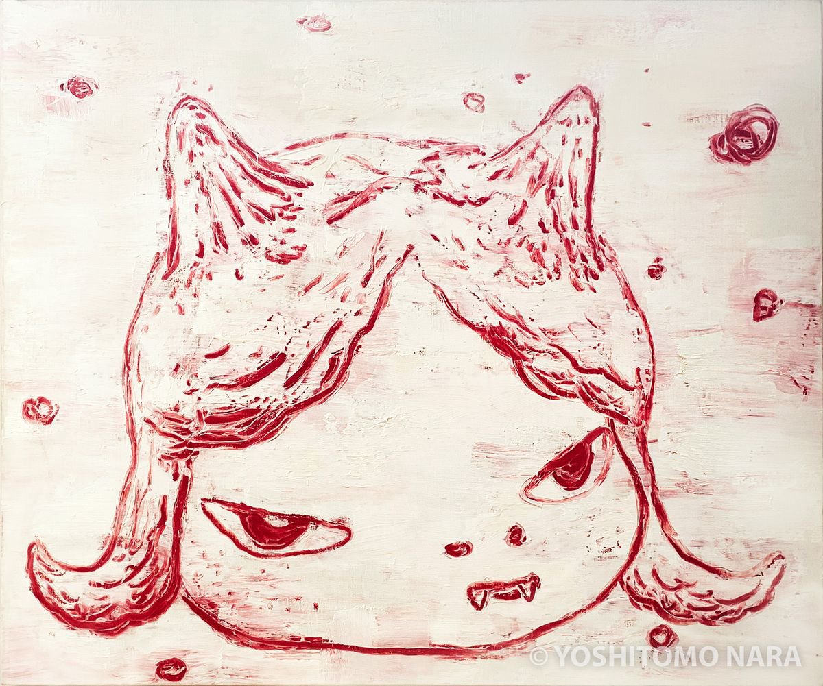 アートフェアに1995年に描いた絵が出ている！と連絡をもらった。95年の