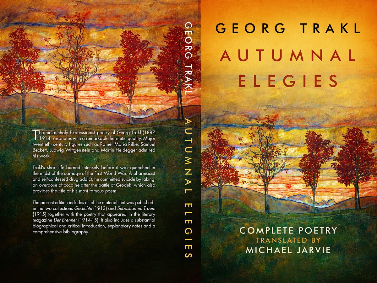 MichaelJarvie's tweet photo. Still going strong since March 2019.
No paid-for professional editing.
I edited it myself.
No paid-for advertising.
Just word-of-mouth on social media.
#trakl #translation #poetrylovers https://t.co/lZLr57i9M5