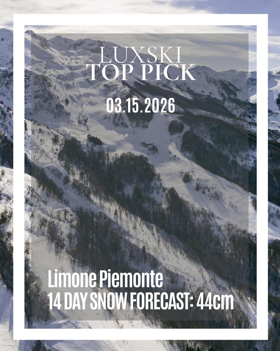 LuxSkiHotels's tweet photo. Today's Powder Pick takes us to the stunning Saas-Fee in Switzerland, where The...
#LUXSKI #PowderPick #luxuryski #SaasFee #TheCapraHotel #Switzerland #SkiLuxury #FreshPowder #AlpineEscape #SkiSwitzerland #LuxuryTravel #SnowForecast #WinterGetaway #EpicSnowfall #MountainRetreat https://t.co/7nS5SZjoyY