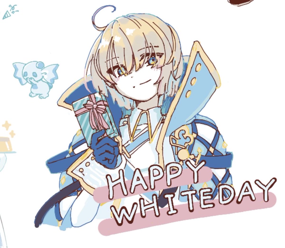 linaria_lilas's tweet photo. ホワイトデー絵チャお邪魔しました！開催ありがとうございます！ https://t.co/eHn9eM6pcG