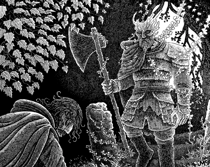The Green Knight
Prints available-

https://t.co/udPosNRUNP 