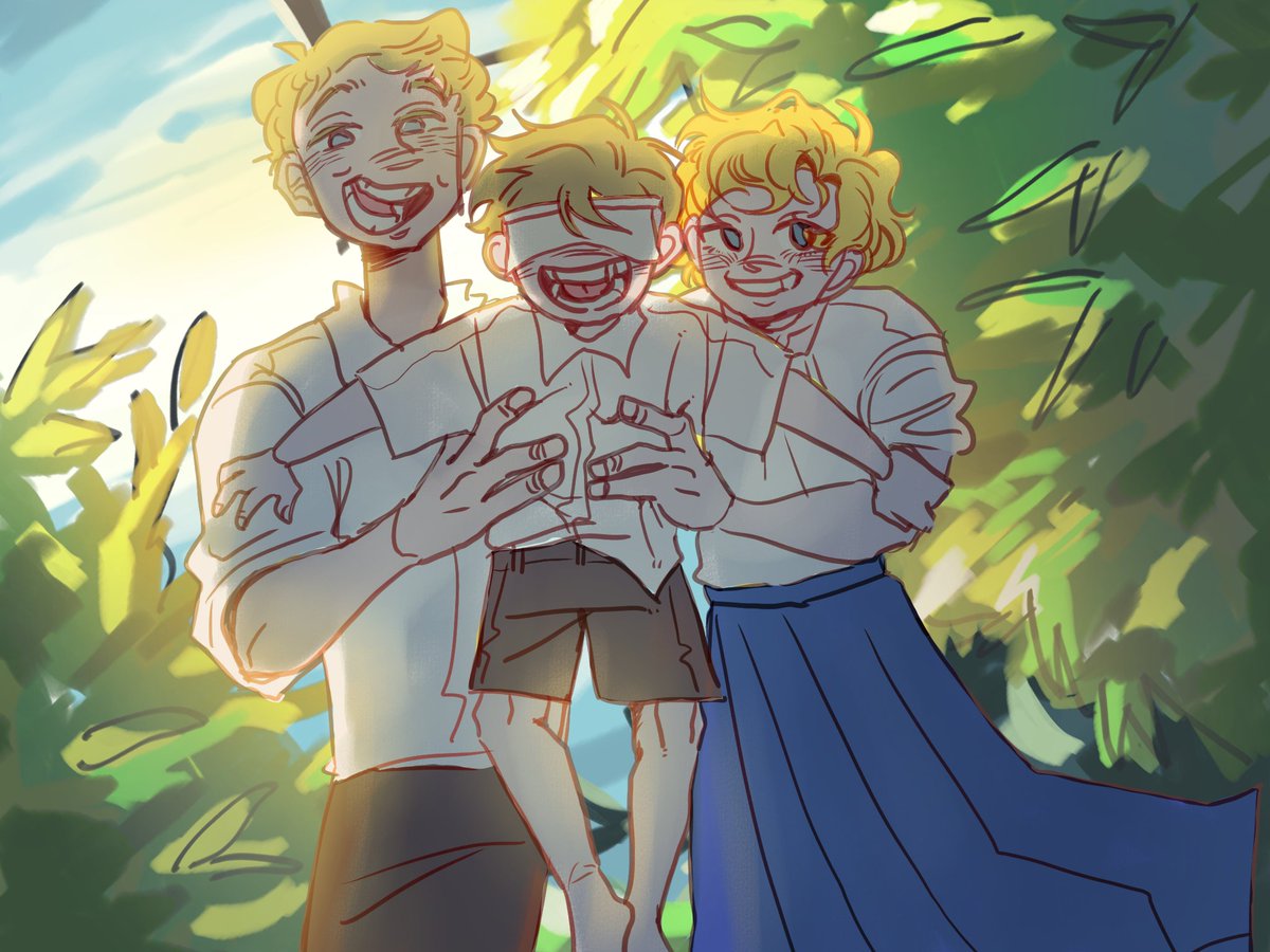 Gender bend USSR and USA 
#countryhumans