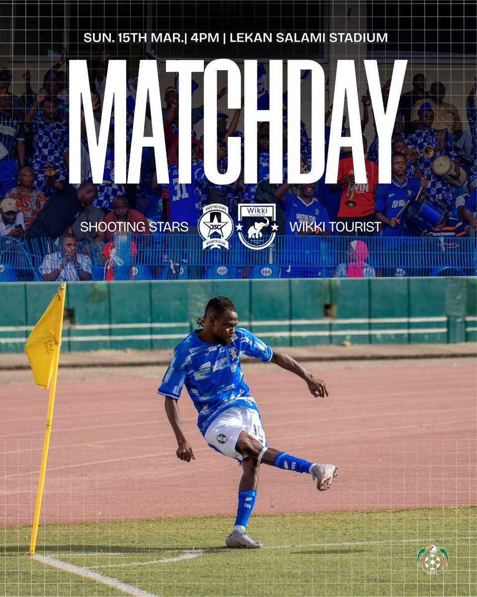 MATCHDAY IN ADAMASINGBA ⚪️🔵

#3SC | #UpShooting | #NPFL26 | #SHOWIK