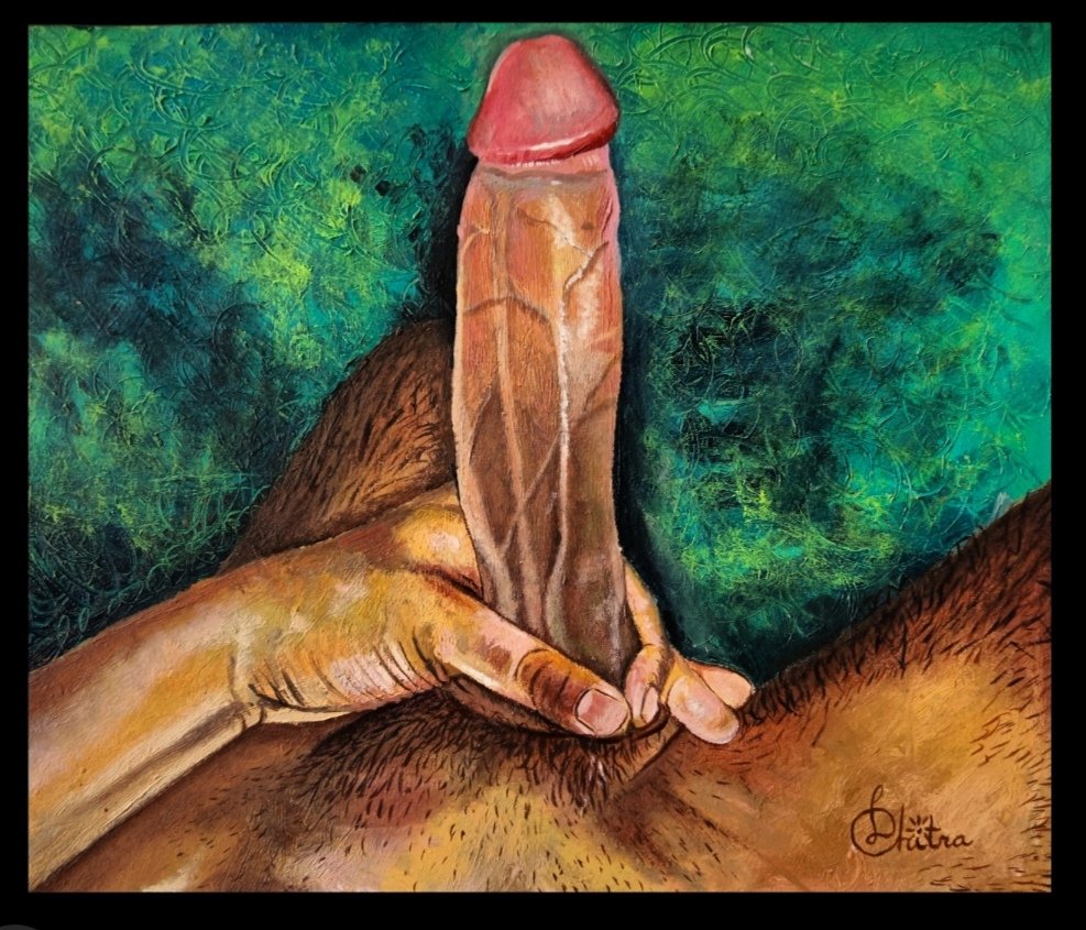 PINTURA
Modelo: <a href="/_dickcz/">BigGuy🔥</a>
Técnica: óleo sobre cartulina

#arte507 #pintorpanameño #artepanameño #artistapanameño #nudeart #arterotico #eroticart #feet #malefeet #bear #daddybear #dchitra