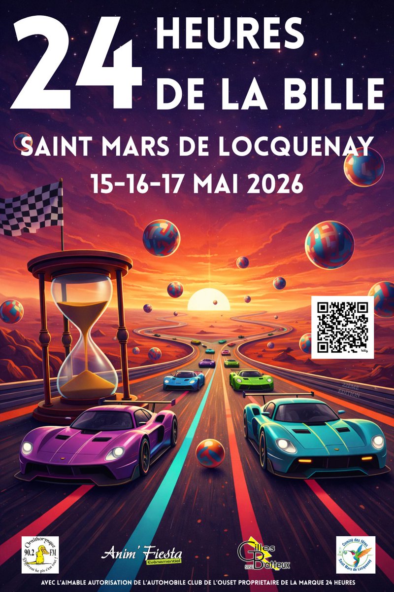24hdelabille72's tweet photo. 🚩 𝗟'𝗮𝗳𝗳𝗶𝗰𝗵𝗲 𝗱𝗲𝘀 𝟮𝟰 𝗛𝗲𝘂𝗿𝗲𝘀 𝗱𝗲 𝗹𝗮 𝗕𝗶𝗹𝗹𝗲 𝟮𝟬𝟮𝟲  🤩

Découvrez dès maintenant le programme de cette 22e édition.
➡ https://t.co/NDvO5xXFWA

#24hbille2026 #Sarthe  🇫🇷 https://t.co/Puj85gl7Bh