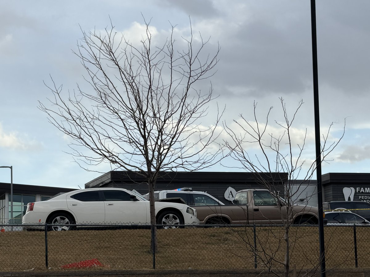 SLCScanner's tweet photo. #Riverton Officers responded to a two-vehicle crash near 13400 S 4650 W around 6:20 PM.
On arrival, they located a male deceased inside a white Charger from an apparent GSW to the head. A firearm was found on the floorboard along with a broken window.

The incident began as a minor rear-end collision with no injuries reported from the crash itself. Scanner traffic suggests it may have been self-inflicted.
Riverton Police are investigating to determine exactly what occurred.