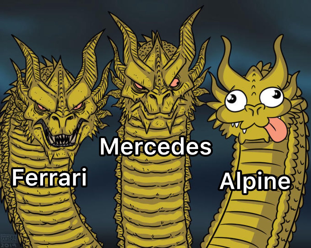 Top 3 teams at the Chinese GP