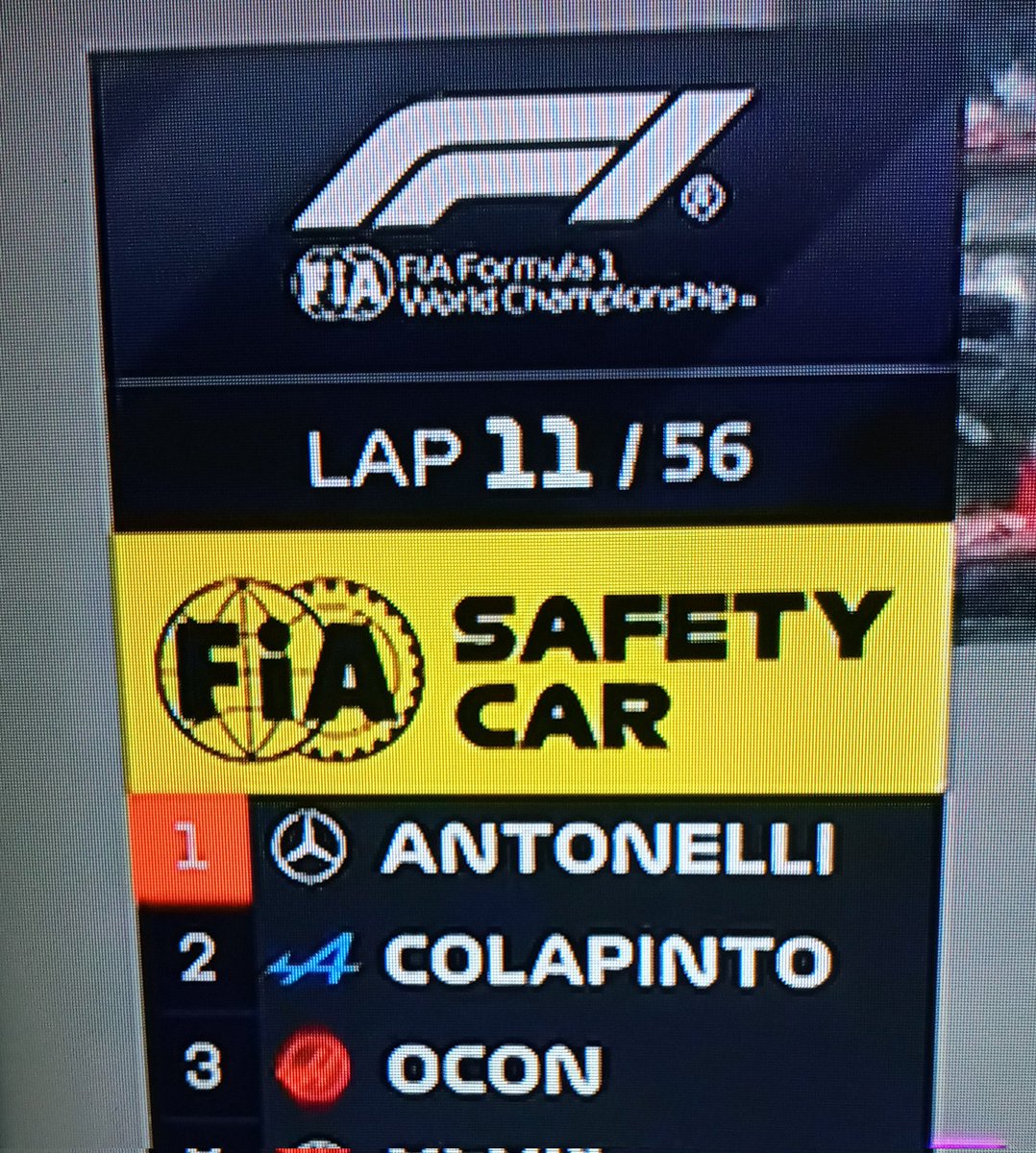 F1_ama's tweet image. YO VI A FRANCO COLAPINTO P2 EN EL GP DE CHINA 2026