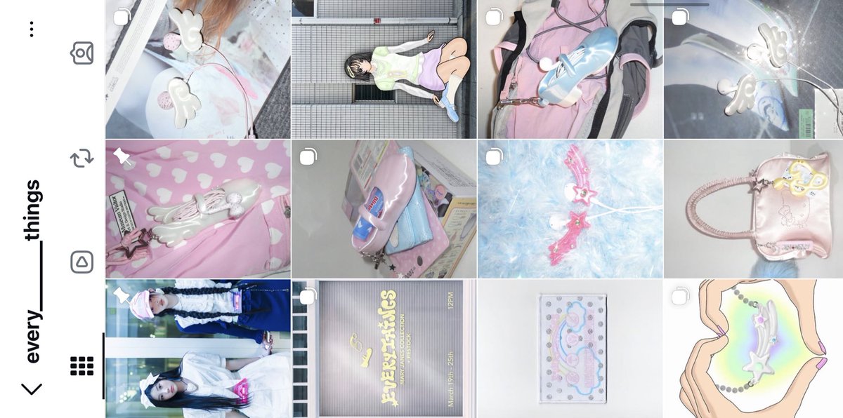 ILLITの衣装の小物も手がけてるブランド流石に可愛過ぎる😵‍💫⭐︎
