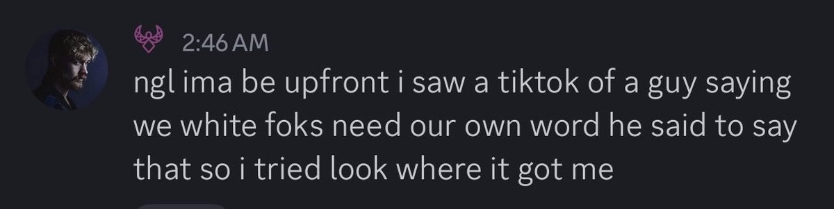 D1Daviss2k's tweet photo. Zack Volkov recently just said a word over on the StarFire Pro server! Saying the word “Nilla” ultimately meaning “Nigga”

Then he proceeded to lie about what he looked like showing instagram photos of other people.

What a disgrace 🤦🏾‍♂️ https://t.co/P2w77rwon0