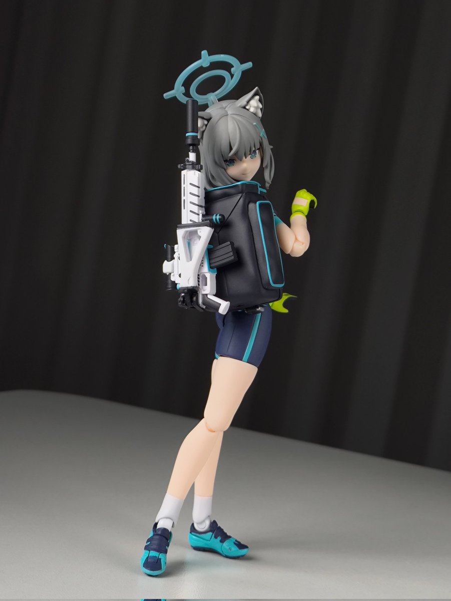zuimoyi's tweet photo. figma 砂狼シロコ（ライディング）
#ブルーアーカイブ #ブルアカ #BlueArchive #砂狼シロコ
#figma #美少女フィギュア #オモ写 #可動フィギュア  #toyphotography  #ACTIONFIGURES https://t.co/PaDk1ZmyiK