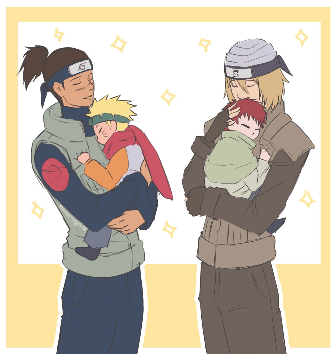 Shhh, the future Kages are sleeping