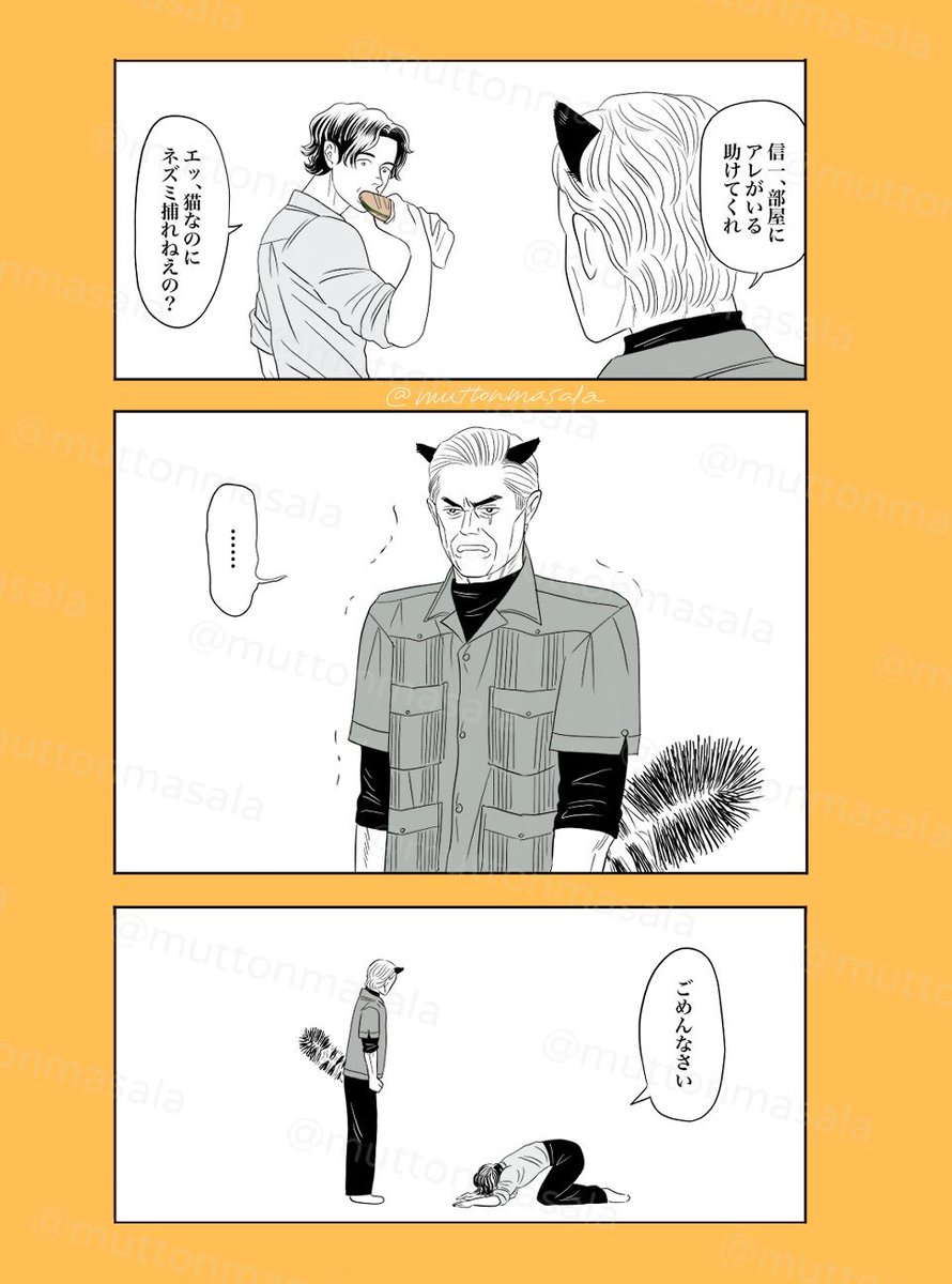 muttonmasala's tweet photo. ネコチャンあにき https://t.co/phlTdktC7N