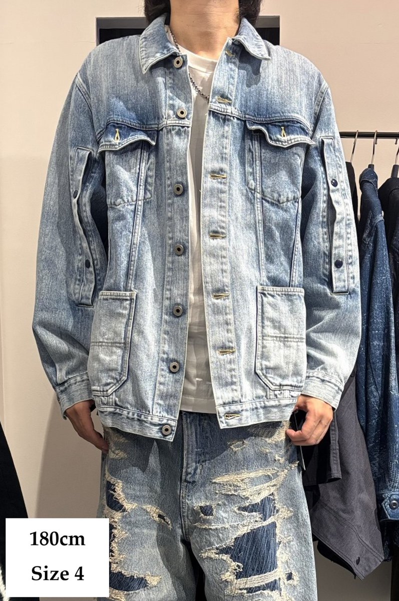 FDMTL : Third Jacket 3YR Wash | 静岡県富士市セレクトショップ
 ameblo.jp/feel-fellow/en… 

#DENIM
#ファンダメンタル
#洋服 #ファッション
#セレクトショップ #カバーオール #アメカジ
#デニム #ジーンズ #パッチワーク #ヴィンテージ #ビンテージ #コーディネート