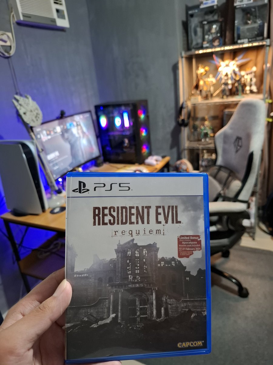 A little late to the party. Weekend sort out with Resident Evil Requiem
