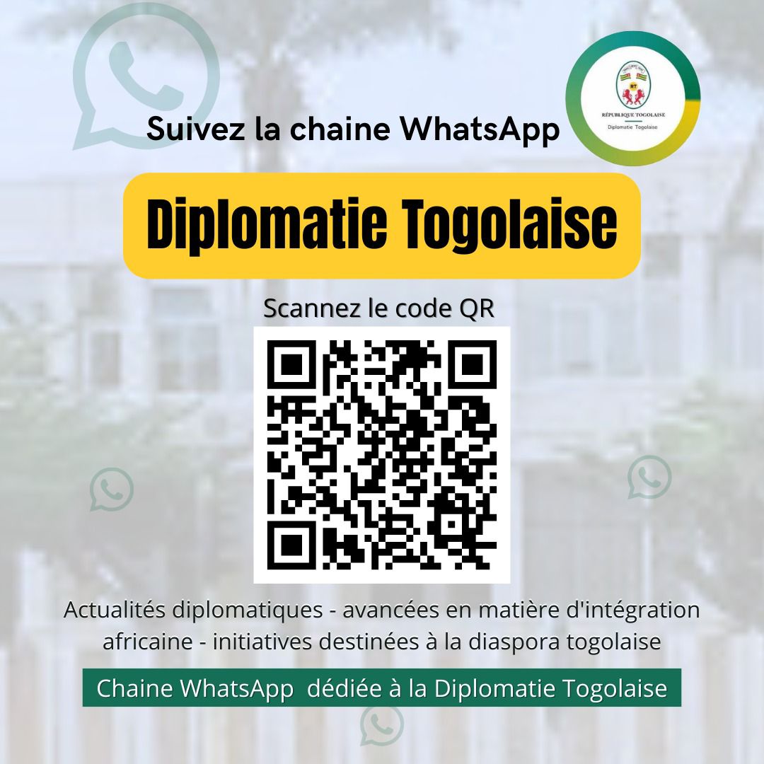 Diplomatie Togolaise tweet media