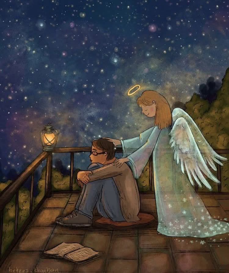 “Oracion a los Ángeles del Consuelo”
🪽✨🩵

“ Ángeles del Consuelo, con la luz del Arcángel Zadquiel.

Vengan a las almas que sienten soledad y tristeza.

Abracen sus corazones con paz, liberen el dolor y llenen de amor su ser.

Que su presencia traiga consuelo, esperanza y la