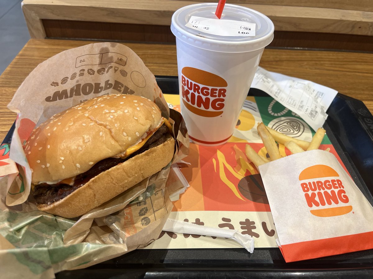 バーガーキング好きなやつはモテるらしい