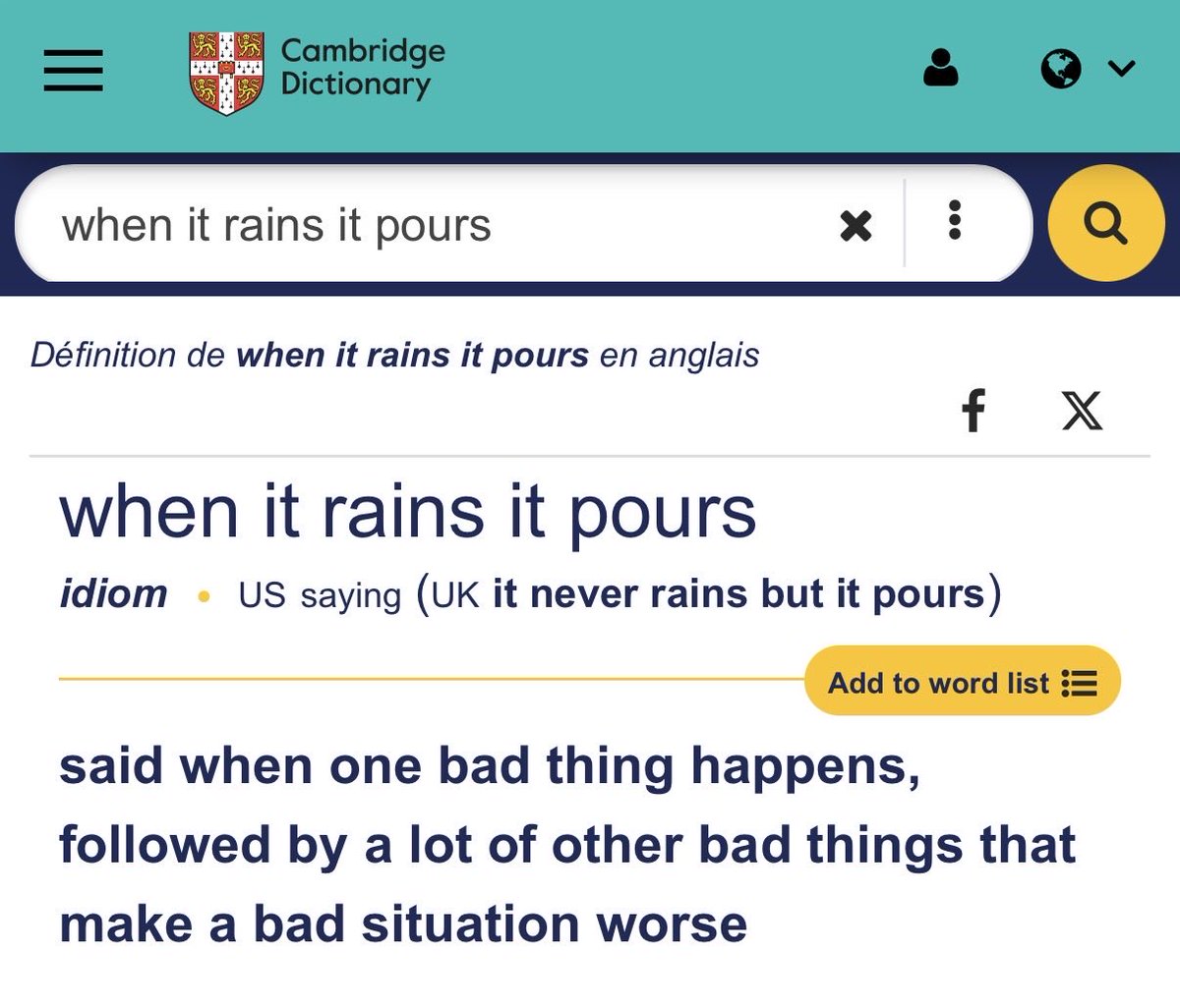 #ALevel ภาษาอังกฤษ 
“เคราะห์ซ้ำกรรมซัด” - bad things ที่เกิดขึ้นซ้ำ bad things 

#TCAS #TCAS69 #ALevelอังกฤษ #Dek69