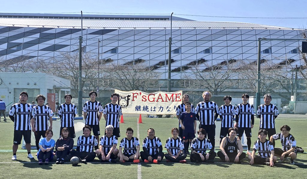 fuji23jp_new's tweet photo. F's GAMEメンバーの皆さん、
公開練習お疲れ様でした(ᴗ͈ˬᴗ͈)♡
またたくさんの応援📣ありがとうございました(⁠◍⁠•⁠ᴗ⁠•⁠◍⁠)❤︎

#FsGAME 
#人力舎
#粕川造園
#鳶髙木
#アース運輸
#STEPJAPAN
#GOLAZO
#オートガレージROM 
#TJT 
#ライズ工業 https://t.co/E29rCUuhZQ