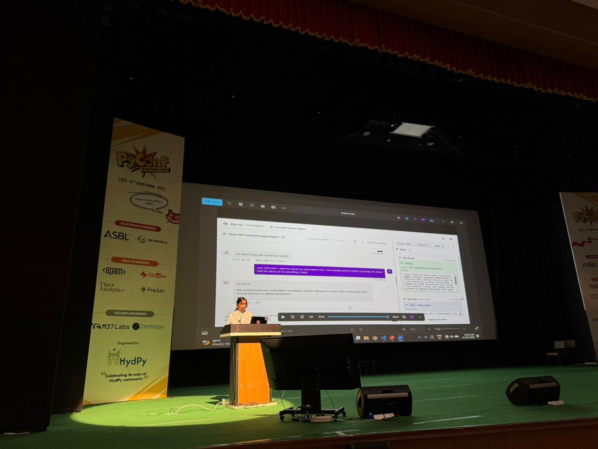 PyConf Hyderabad #PyConfHyd2026 tweet media