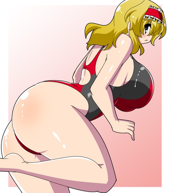 久々にアリス!の、競泳水着らくがき。